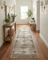 Coastal Manor Collection Area Rug -  Oceanfront Runner Blue Beige  lifestyle 38