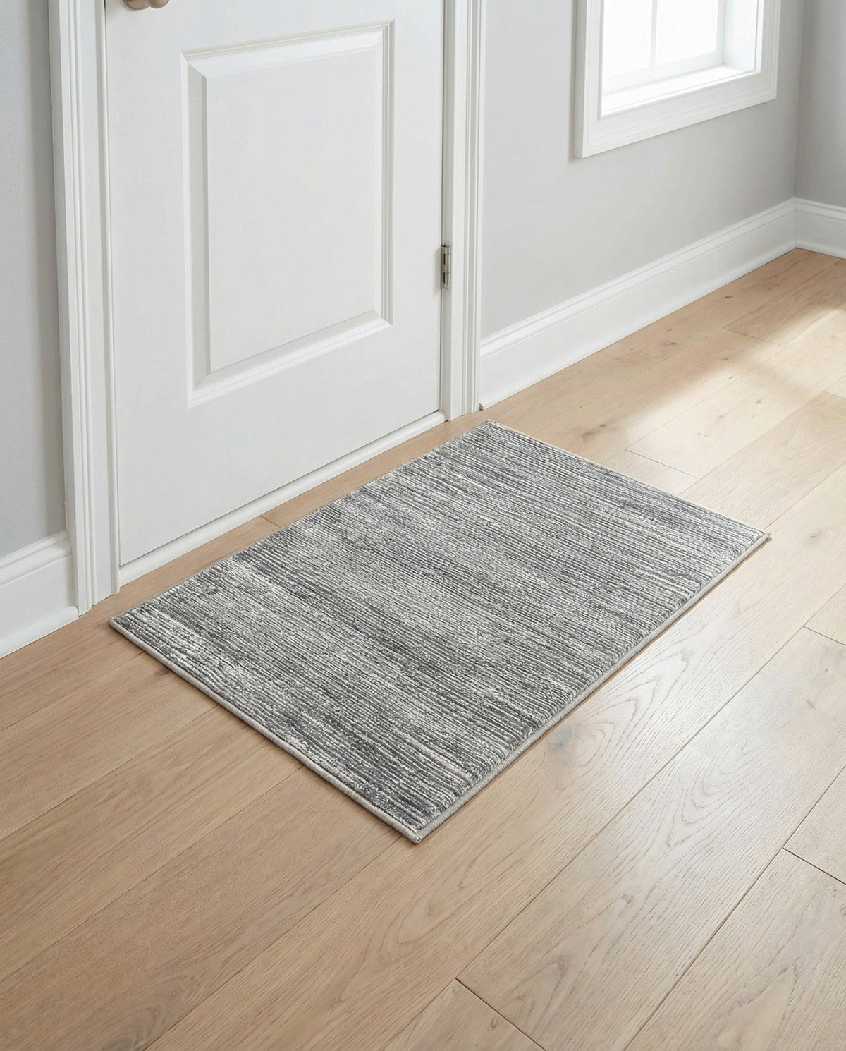 Bloomsbury Elegance Collection Area Rug -  Kensington (Gray) Rectangle Gray  lifestyle 4