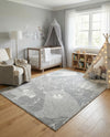 Wonder Tykes Collection Area Rug -  Quirky Rectangle Gray  lifestyle 30
