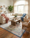 Savannah Series Collection Area Rug - Charleston (Multi) Rectangle Multi  lifestyle 4