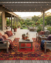 Safari Escape Rugs Collection Area Rug - Serengeti Rectangle Multi  lifestyle 15