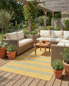 Urban Oasis Rugs Collection Area Rug -  District (Yellow and Aqua) Rectangle Yellow and Aqua  lifestyle 6