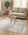 Adriana Terrace Collection Area Rug -  Positano (Ivory) Square Ivory  lifestyle 55