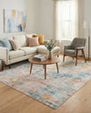Lagoon Oasis Collection Area Rug -  Seagrass Rectangle Multi  lifestyle 11