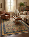 Chelsea Elegance Collection Area Rug -  Brompton (Navy Blue) Rectangle Navy Blue  lifestyle 37