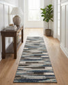 Autumn Meadow Collection Area Rug -  Duskridge Runner Blue Gray  lifestyle 59