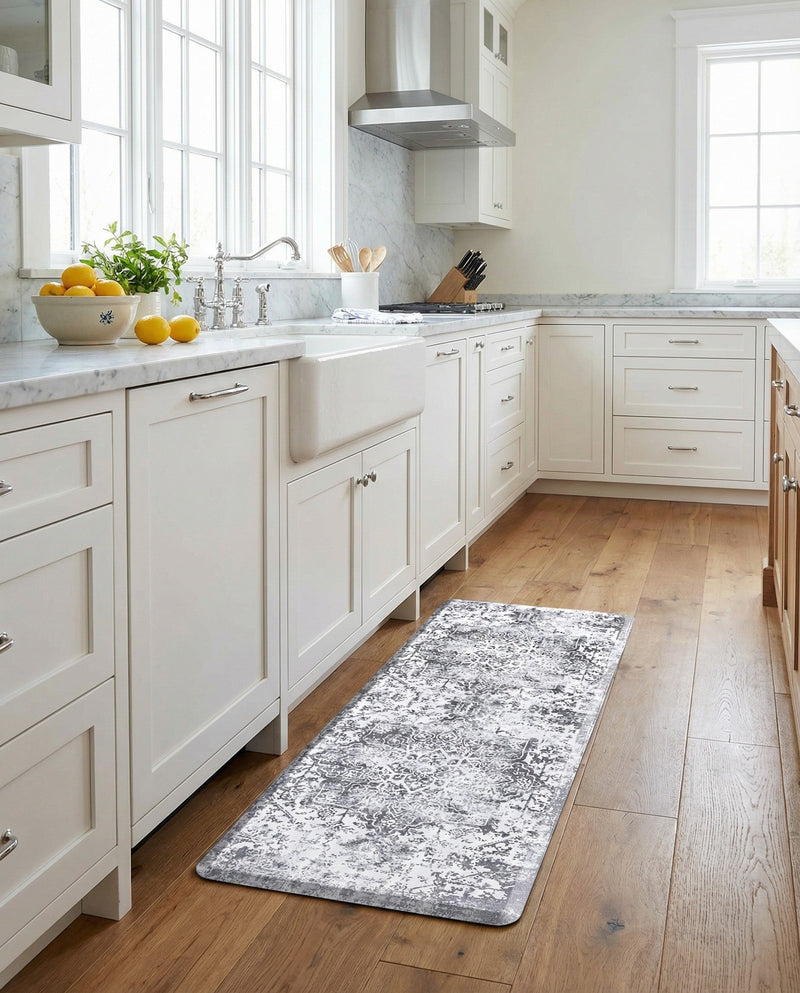 Cozy Mat Collection Area Rug -  Zion Rectangle Gray  lifestyle 16