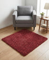 Alpine Plush Collection Area Rug -  Cortina (Poppy) Square Poppy  lifestyle 34