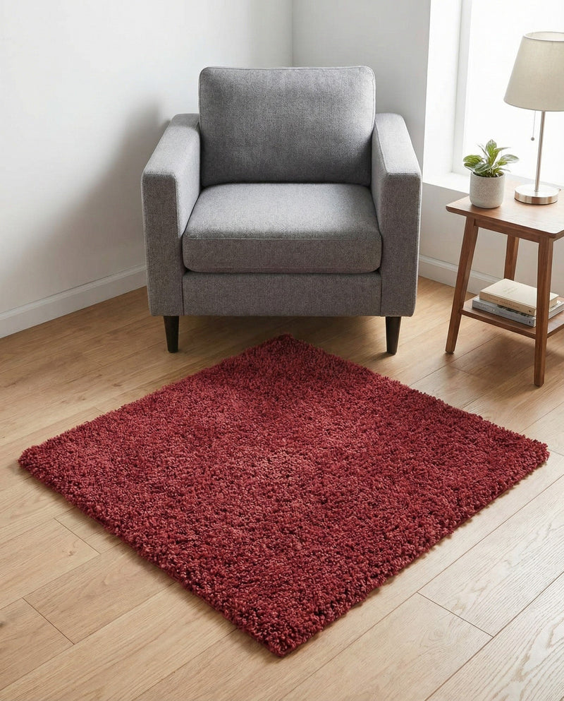 Alpine Plush Collection Area Rug -  Cortina (Poppy) Square Poppy  lifestyle 34