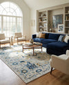 Parisian Elegance Collection Area Rug - Versailles (Gray) Rectangle Gray  lifestyle 5