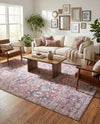 Vintage Memories Collection Area Rug -  Memories Rectangle Pink  lifestyle 11