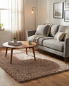 Eternal Plush Oasis Collection Area Rug -  Tranquility (Khaki) Rectangle Khaki  lifestyle 13