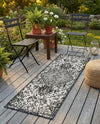 Urban Oasis Rugs Collection Area Rug -  Penthouse (Charcoal Gray) Runner Charcoal Gray  lifestyle 73
