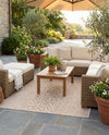 Urban Oasis Rugs Collection Area Rug -  Terrace (Dark Beige) Rectangle Dark Beige  lifestyle 17