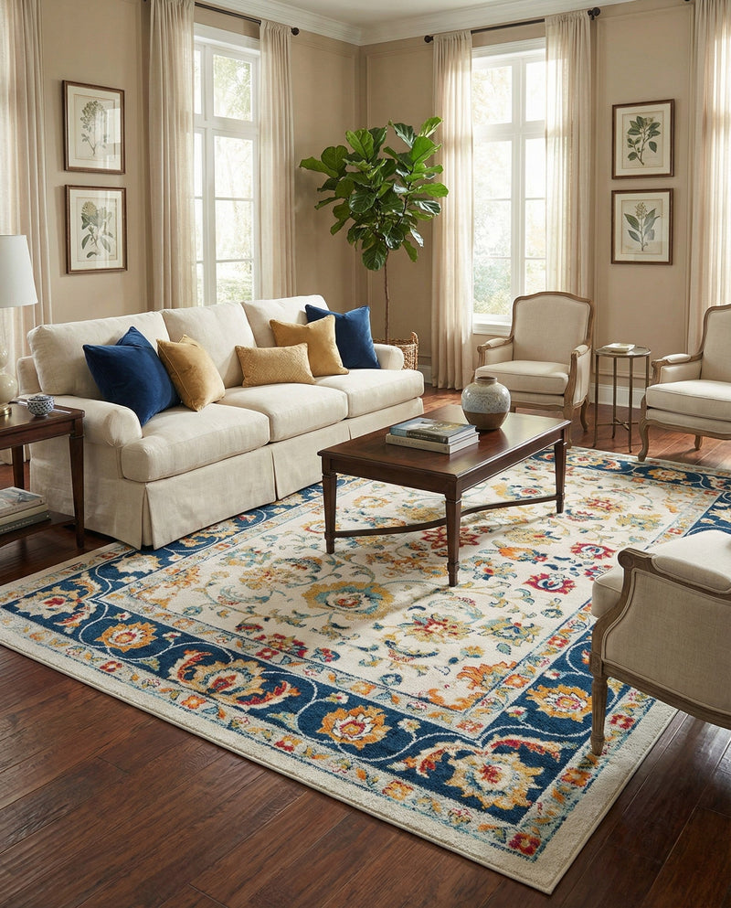 Adriana Terrace Collection Area Rug -  Positano (Multi) Rectangle Multi  lifestyle 17