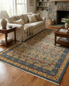 Chelsea Elegance Collection Area Rug -  Brompton (Navy Blue) Rectangle Navy Blue  lifestyle 53