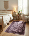 Horizon Collection Area Rug -  Apex (Purple) Rectangle Purple  lifestyle 25