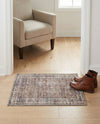 Vintage Memories Collection Area Rug -  Reverie Rectangle Rust Red and Brown  lifestyle 11
