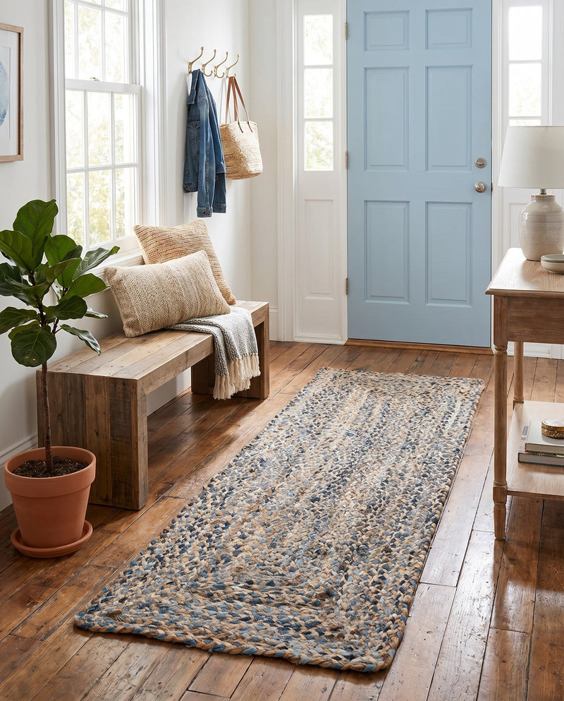 Woven Udaipur Collection Area Rug - Sahara Runner Natural  lifestyle 59
