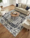 Georgetown Rugs Collection Area Rug - Dupont (Blue) Square Blue  lifestyle 61