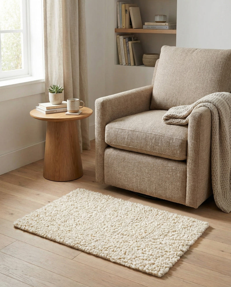 Wellington Luxe Shag Collection Area Rug - Kapiti Rectangle Moroccan Ivory  lifestyle 26