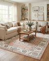 Adriana Terrace Collection Area Rug -  Positano (Rose) Rectangle Rose  lifestyle 18