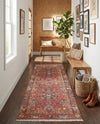 Bazaar Chic Collection Area Rug -  Khouribga Runner Rust Red  lifestyle 51