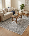 Charleston Elegance Collection Area Rug - Harborview Rectangle White  lifestyle 16