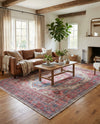 Zahara Oasis Collection Area Rug - Sahara Rectangle Beige  lifestyle 48