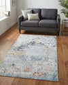Aegean Elegance Washables Collection Area Rug -  Serifos Rectangle Multi  lifestyle 57