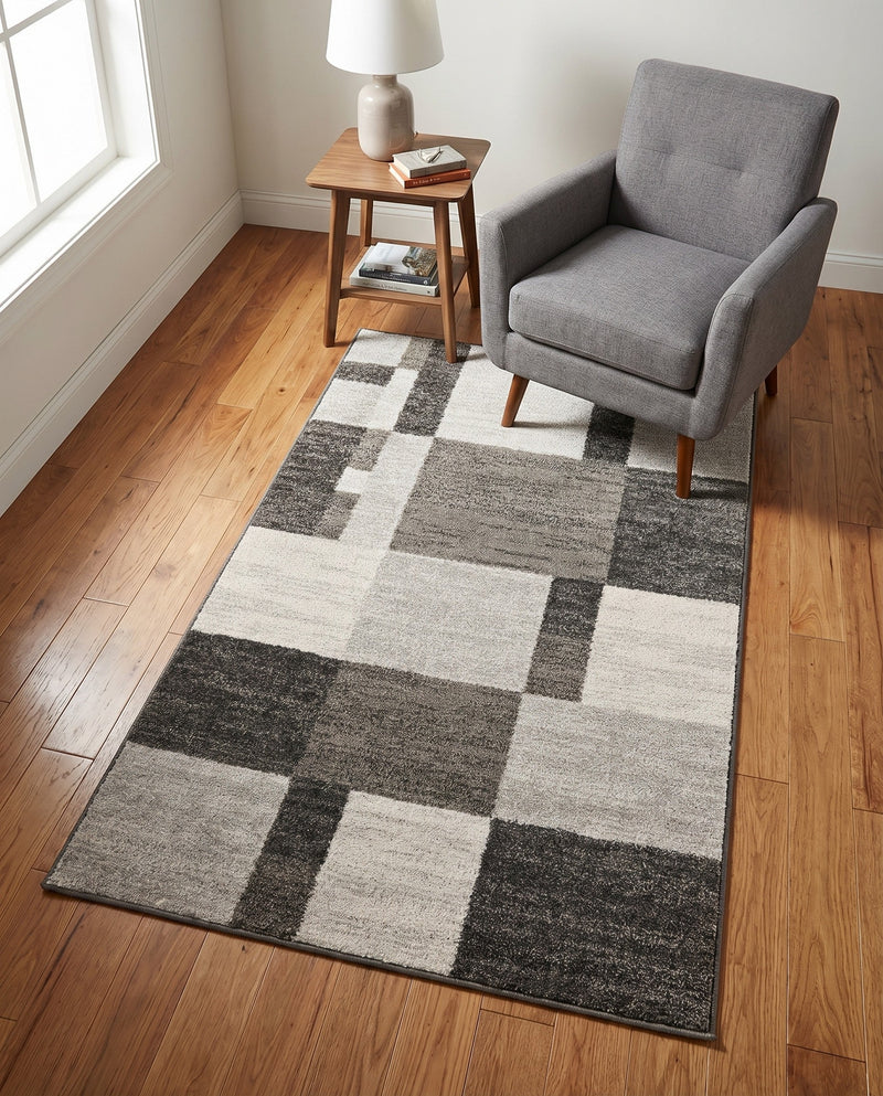 Autumn Meadow Collection Area Rug -  Sycamoreside (Gray) Rectangle Gray  lifestyle 21