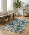 Copenhagen Comfort Collection Area Rug -  Odense Rectangle Blue  lifestyle 22
