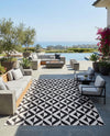Urban Oasis Rugs Collection Area Rug -  Highrise (Charcoal Gray) Rectangle Charcoal Gray  lifestyle 24