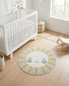 Wonder Tykes Collection Area Rug -  Twirl Round Gray  lifestyle 5