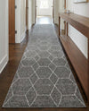 Trellis Mosaic Collection Area Rug - Arborville (Light Gray) Runner Light Gray  lifestyle 69
