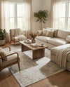Cambridge Classics Collection Area Rug -  Magdalene (Gray) Rectangle Gray  lifestyle 15