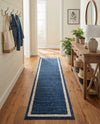 Studio Haven Collection Area Rug -  Alcove (Navy Blue) Runner Navy Blue  lifestyle 33