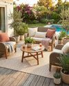 Urban Oasis Rugs Collection Area Rug -  Rooftop (Beige) Rectangle Beige  lifestyle 12