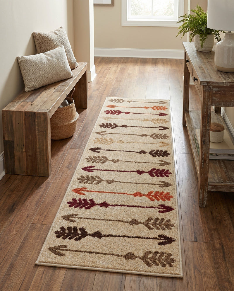 Autumn Meadow Collection Area Rug -  Junipervale Runner Beige  lifestyle 59