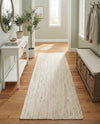 Woven Seaside Jute Collection Area Rug - Savannah (White) Runner White  lifestyle 58
