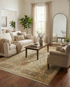 Ottoman Elegance Collection Area Rug -  Ephesus Rectangle Light Green  lifestyle 65