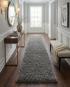 Eternal Plush Oasis Collection Area Rug -  Tranquility (Smoke) Runner Smoke  lifestyle 44