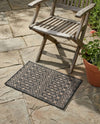 Savannah Pergola Collection Area Rug -  Pergola (Charcoal Gray) Rectangle Charcoal Gray  lifestyle 23