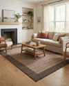 Studio Haven Collection Area Rug -  Conservatory (Light Brown) Rectangle Light Brown  lifestyle 24