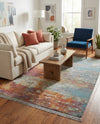 Arcadia Rugs Collection Area Rug -  Avalon Rectangle Multi  lifestyle 25