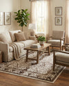 Horizon Collection Area Rug -  Sierra Rectangle Beige  lifestyle 21