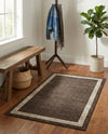 Studio Haven Collection Area Rug -  Alcove (Brown) Rectangle Brown  lifestyle 13