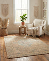 Savannah Threads Collection Area Rug -  Mojave Rectangle Khaki and Ivory  lifestyle 11