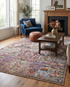Heritage Elegance Collection Area Rug -  Louvre Rectangle Multi  lifestyle 11
