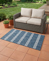 Urban Oasis Rugs Collection Area Rug -  District (Blue) Rectangle Blue  lifestyle 19